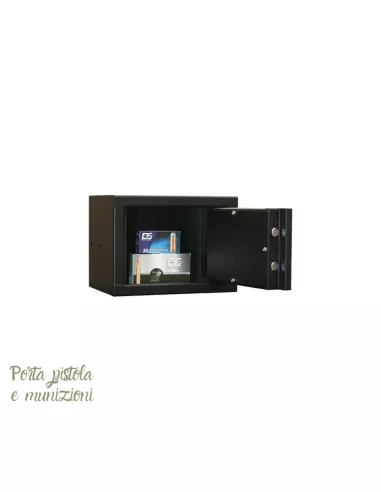 CASSAFORTE porta pistole e munizioni  DELTA 1 aperta