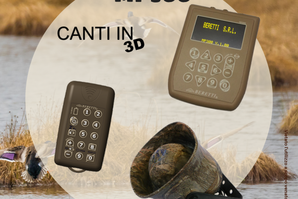 Richiamo MP300 ideale per anatre e oche!